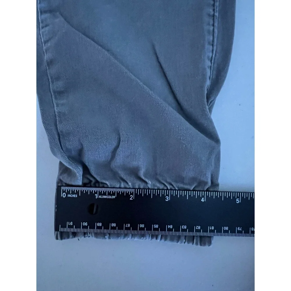 Levi Denizen Mens 28x27 Joggers Grey Pants Elastic Waist Drawstring Slim Taper